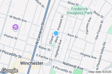 Map image of the property - 439 West Ln