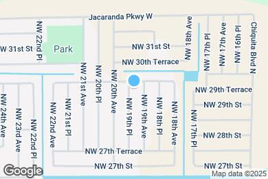 Map image of the property - 2913 NW 19th Pl