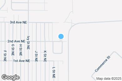 Map image of the property - 1227 2nd Ave NE