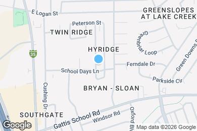 Map image of the property - 1213 Hyridge St