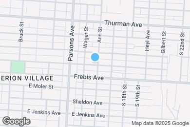 Map image of the property - 524 Hanford St