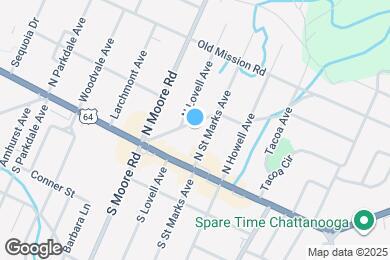 Map image of the property - 5004 Club Dr