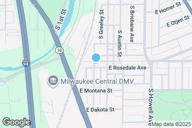 Map image of the property - 2664 S Greeley St