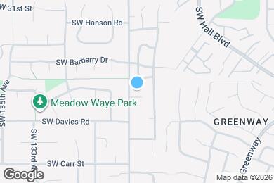 Map image of the property - 8020 SW Sorrento Rd