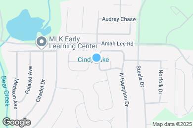 Map image of the property - 1402 N Hampton Dr