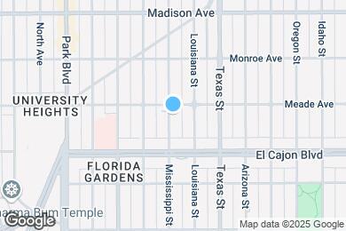 Map image of the property - 4375 Mississippi St