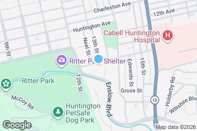 Map image of the property - 1221 Washington Blvd