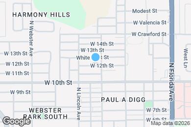 Map image of the property - 645 W 12th St