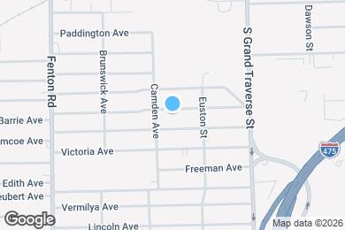 Map image of the property - 741 Barrie Ave
