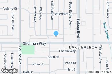 Map image of the property - 17032 Cantlay St