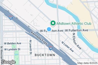 Map image of the property - 2041 W Fullerton Ave