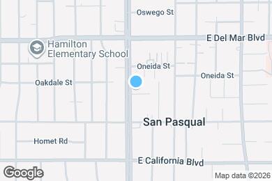 Map image of the property - 380 S Sierra Madre Blvd