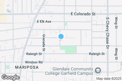 Map image of the property - 606 S Everett St