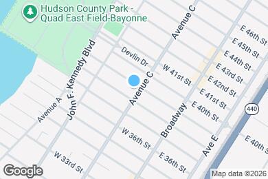 Map image of the property - 861 Avenue C