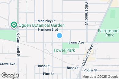 Map image of the property - 1103 Franklin St