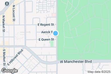 Map image of the property - 667 E Queen St