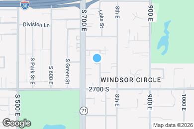 Map image of the property - 2586 Lake St