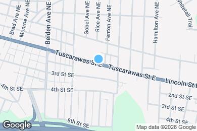 Map image of the property - 2328 Tuscarawas St E