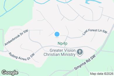 Map image of the property - 2180 Lost Forest Ln SW