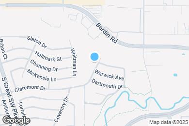 Map image of the property - 4213 Claremont Dr