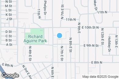 Map image of the property - 945 N 7th E St