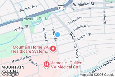 Map image of the property - 621 Hamilton St