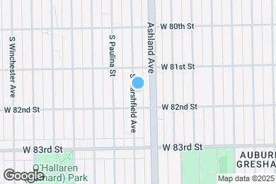 Map image of the property - 8139 S Marshfield Ave
