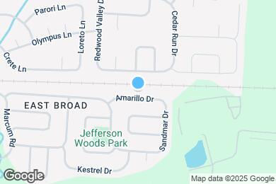 Map image of the property - 8480 Amarillo Dr