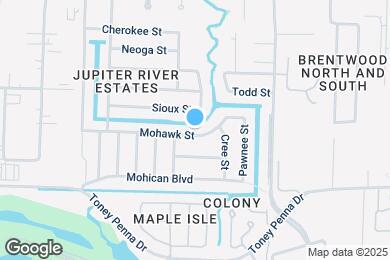 Map image of the property - 1007 Mohawk St