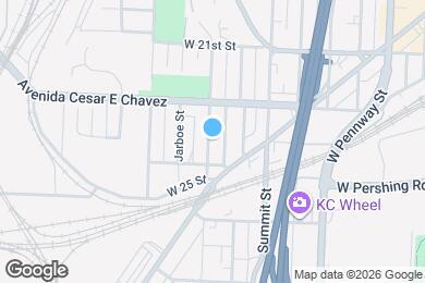 Map image of the property - 2331 Belleview Ave