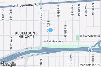 Map image of the property - 6642 W Stevenson St