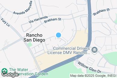 Map image of the property - 11442 Via Rancho San Diego