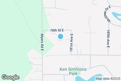 Map image of the property - 7018 180th Ave E