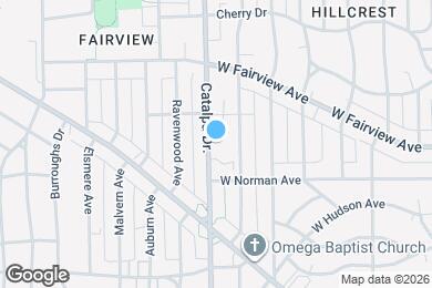 Map image of the property - 2032 Catalpa Dr.