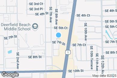 Map image of the property - 612 SE 8th Ave