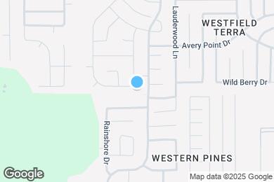 Map image of the property - 3503 Goldleaf Trail Dr