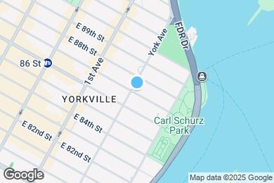 Map image of the property - 501 E 87th St