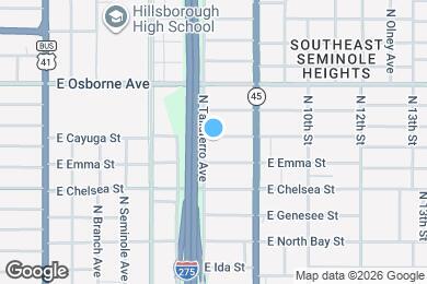 Map image of the property - 803 E Cayuga St