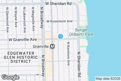 Map image of the property - 1070 W Granville Ave
