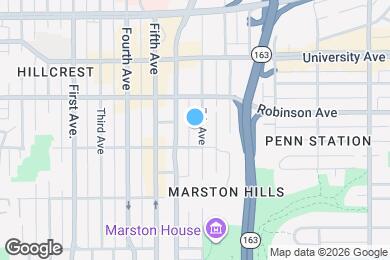 Map image of the property - 3742 7th Ave