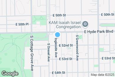 Map image of the property - 5121 S Ingleside Ave