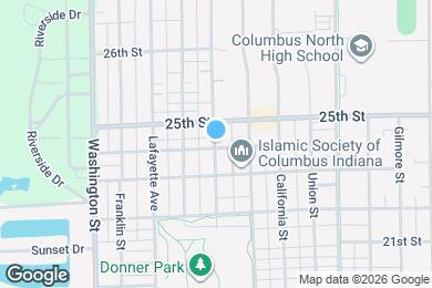 Map image of the property - 2407-2407 Sycamore St