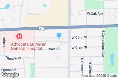 Map image of the property - 1310 Carol St