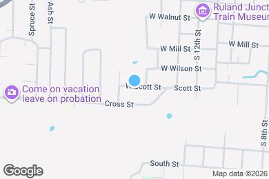 Map image of the property - 1511 W Scott St