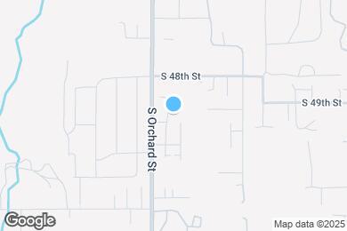 Map image of the property - 4911 S Orchard St