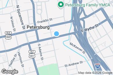 Map image of the property - 212 E Wythe St