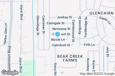 Map image of the property - 16950 Nicole Ln