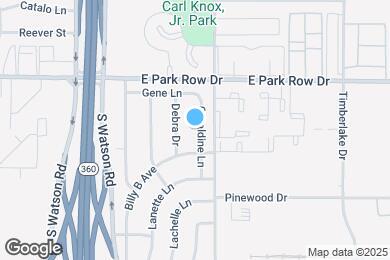 Map image of the property - 1602 Geraldine Ln