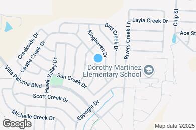 Map image of the property - 2813 Castle Creek Dr
