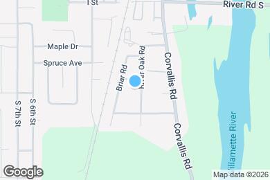 Map image of the property - 1325 River Oak Rd